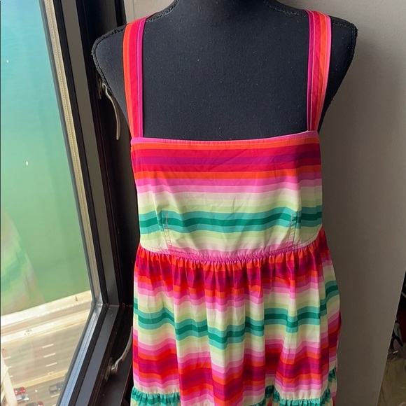 JCrew Multi Colored Maxi Dress US Size 6 NWT - Picture 4 of 11